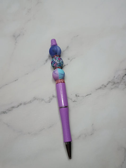 Beaded pen