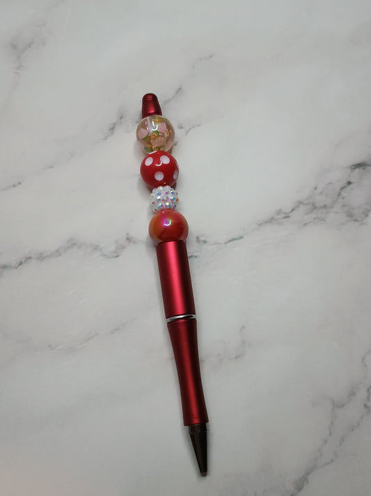Beaded pen