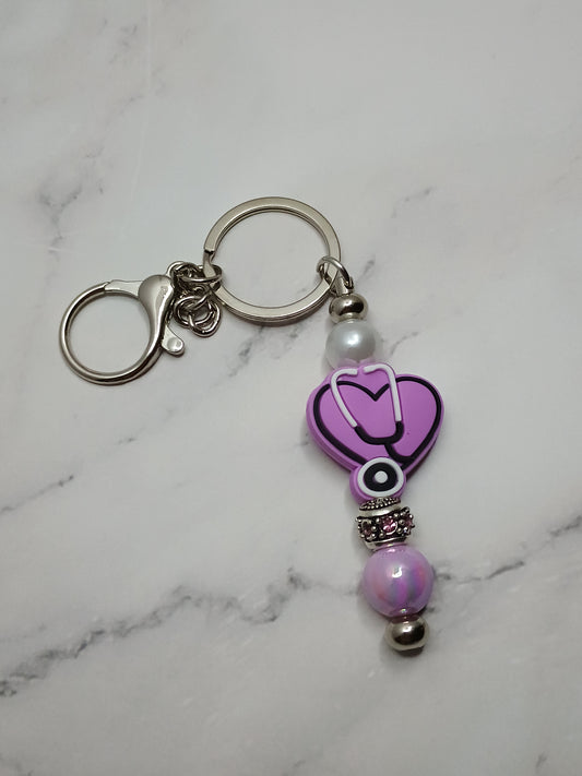 Focal Bead keychain