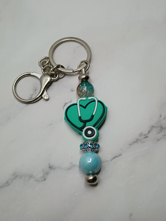 Focal Bead keychain