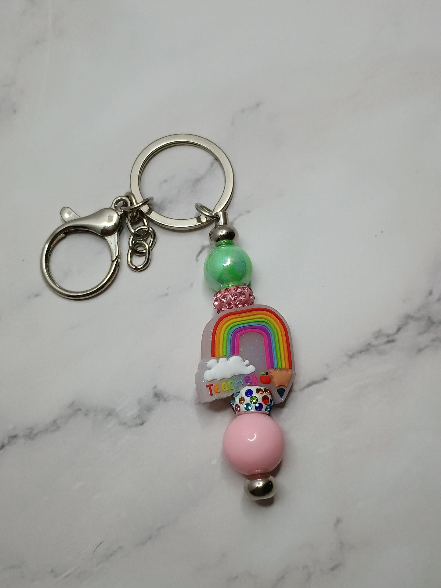 Focal Bead keychain