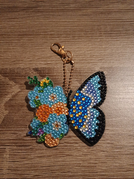 Butterfly keychain
