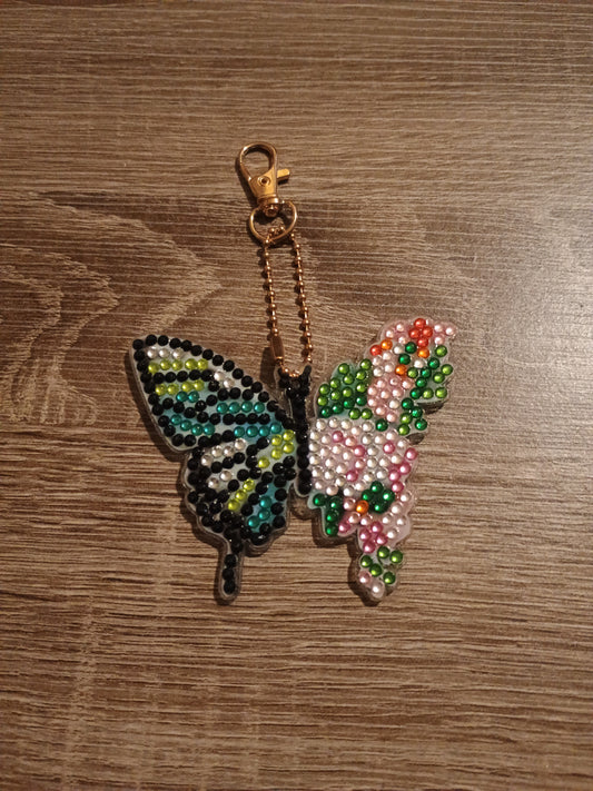 Butterfly keychain