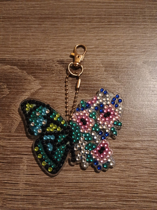 Butterfly keychain