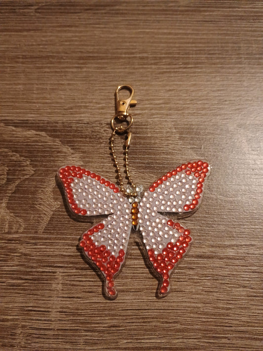 Butterfly keychain
