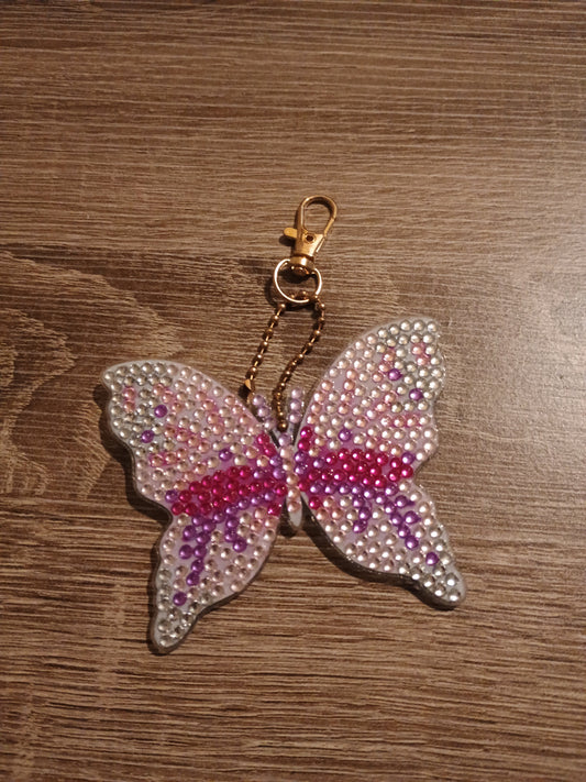 Butterfly keychain
