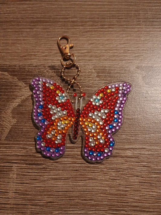 Butterfly keychain