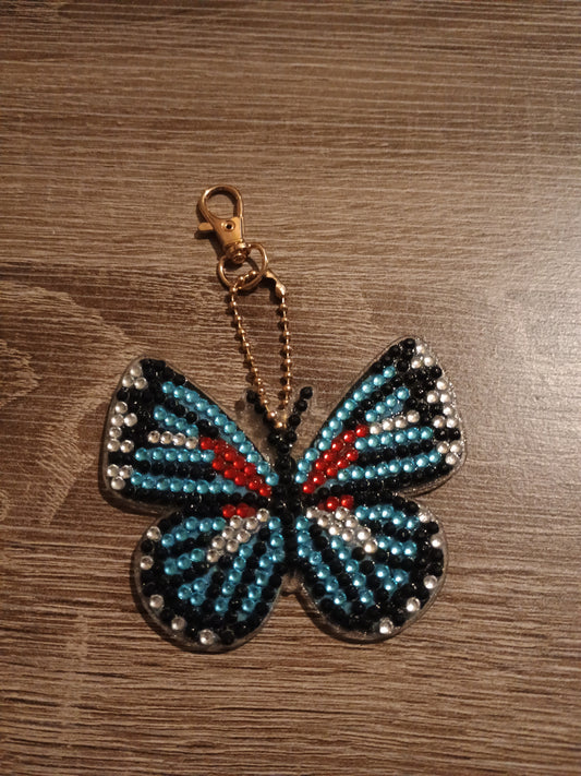 Butterfly keychain