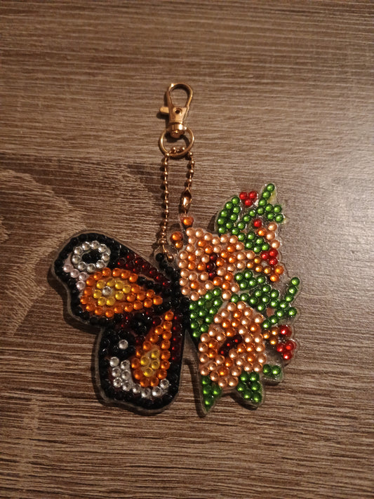 Butterfly keychain