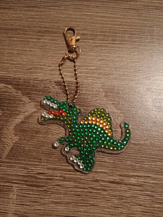 Dinosaur keychain