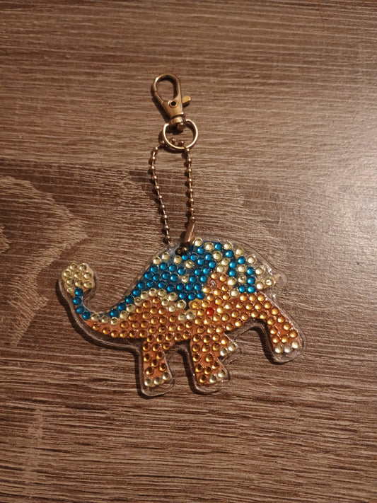 Dinosaur keychain