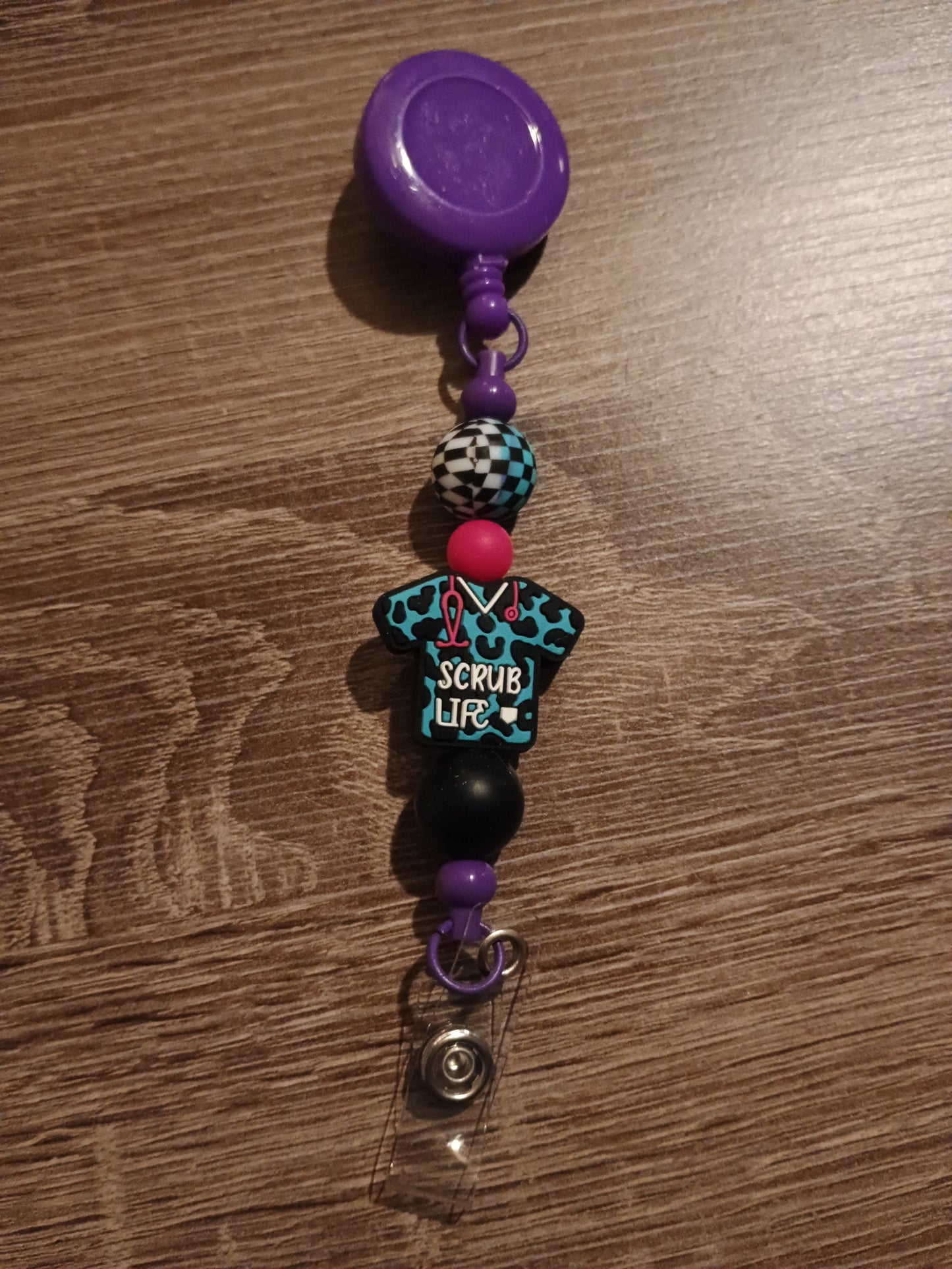 Retractable Name Badge clip