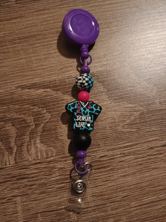 Retractable Name Badge clip