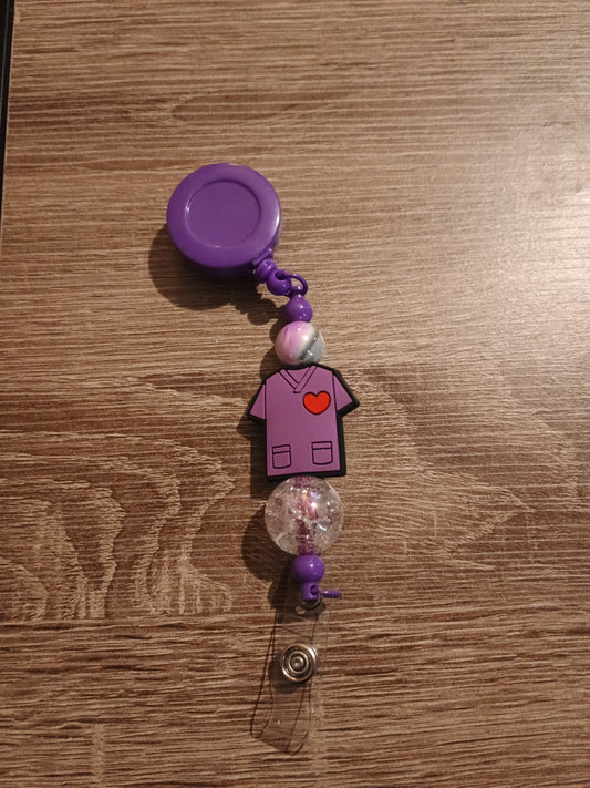 Retractable Name Badge clip