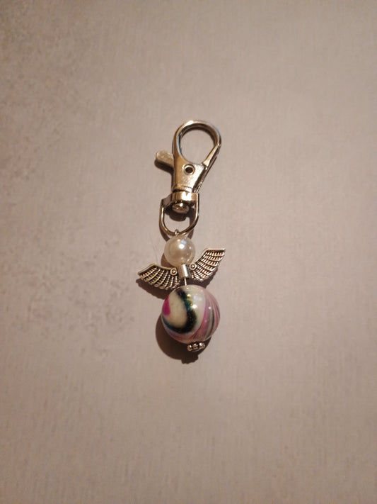 Angel keychain 073