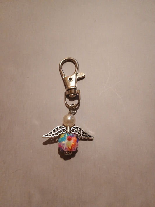 Angel keychain 065