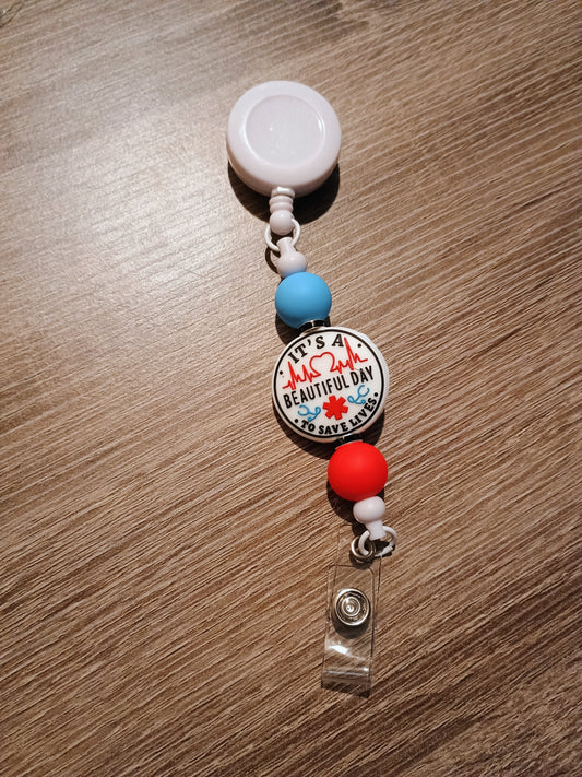 Retractable Name Badge clip