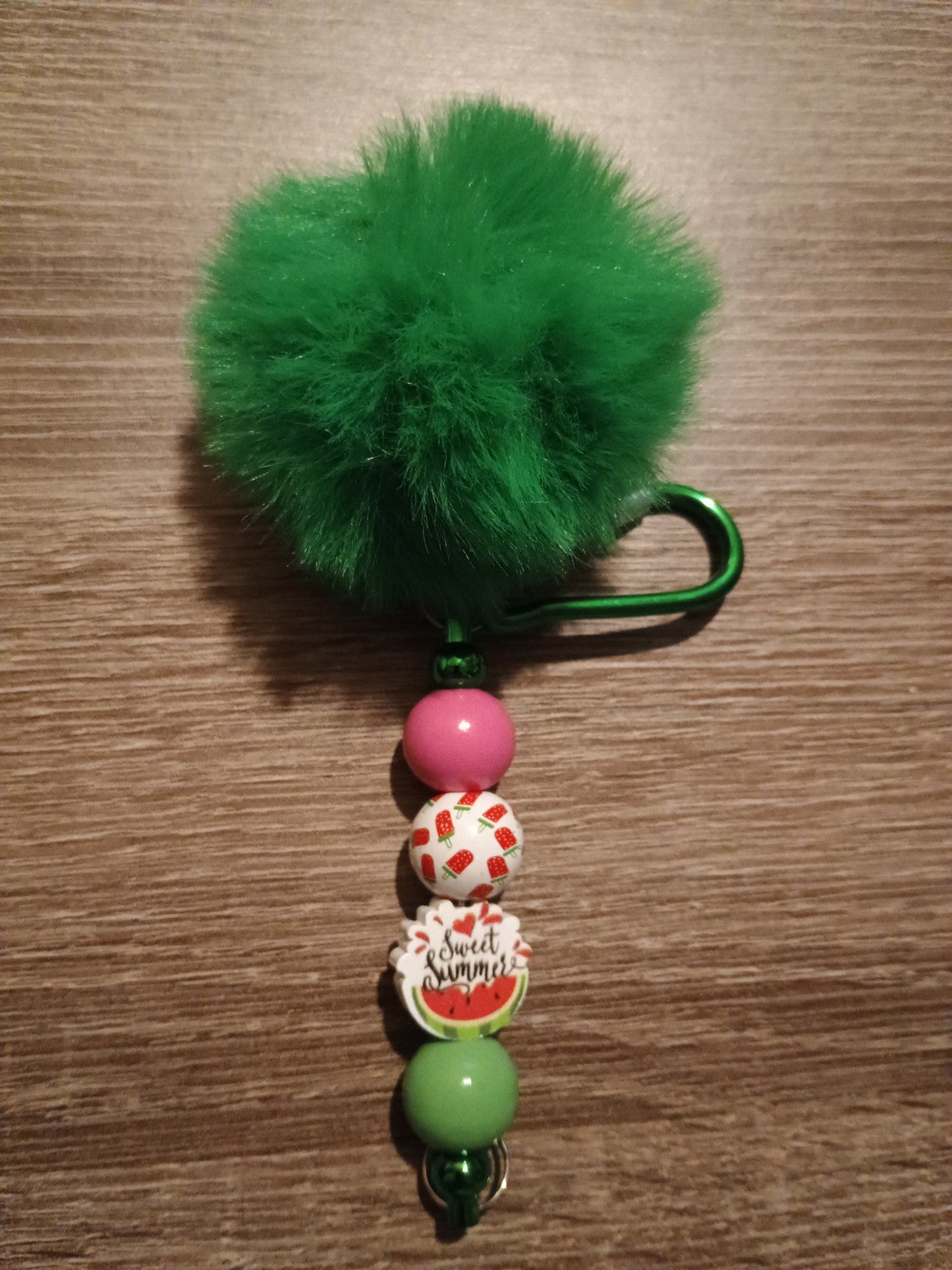 Pom Pom Keychain