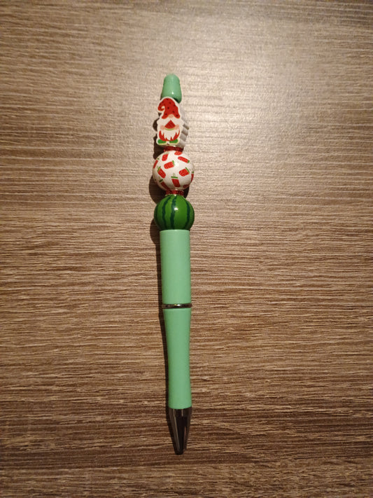 Beaded pen