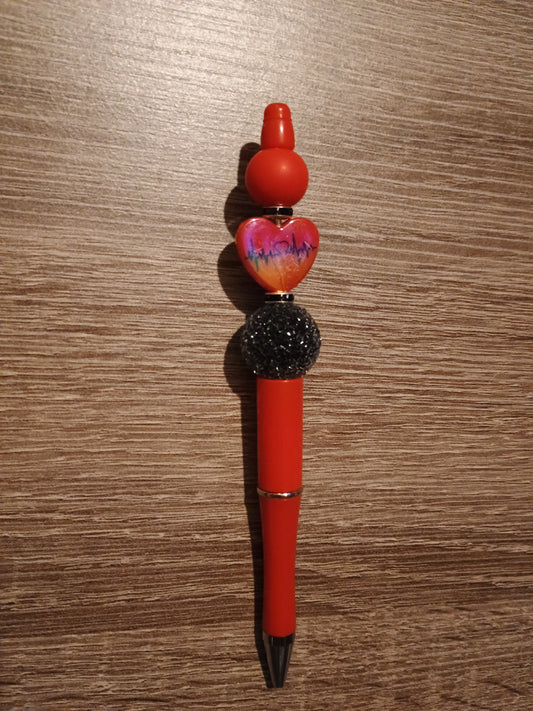 Beaded pen