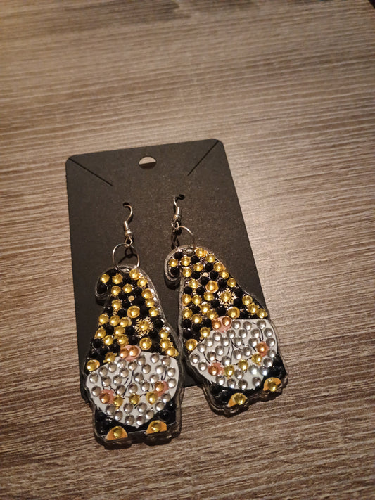 Diamond Art Earrings