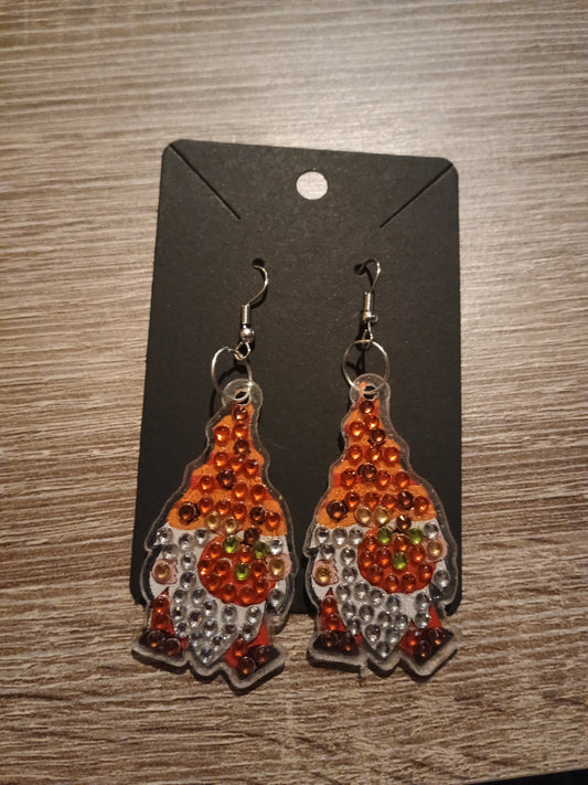 Diamond Art Earrings