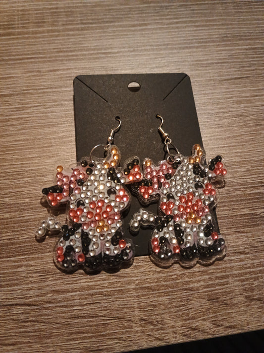 Diamond Art Earrings