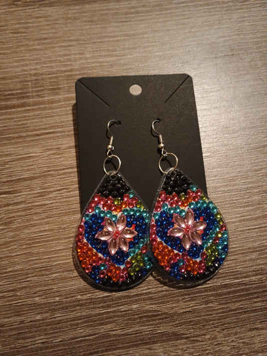 Diamond Art Earrings