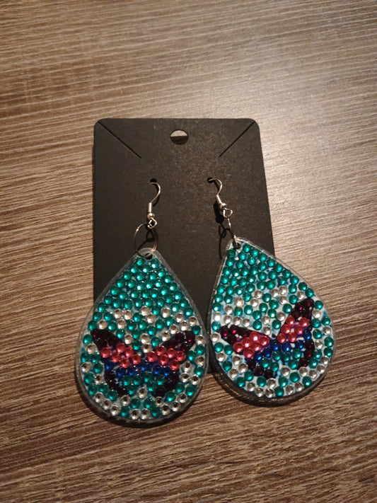 Diamond Art Earrings