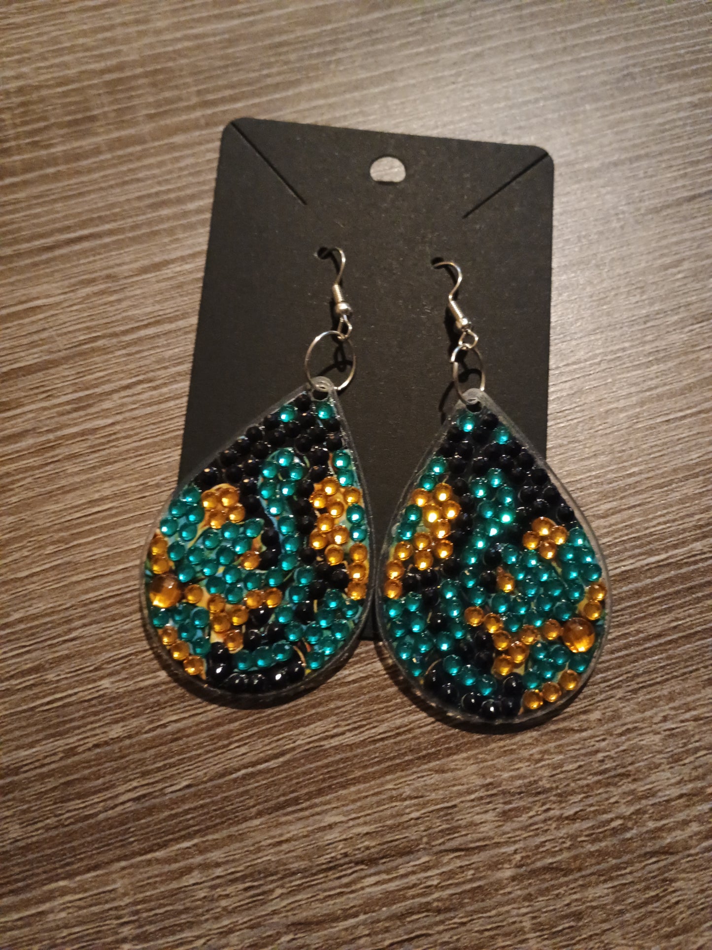 Diamond Art Earrings