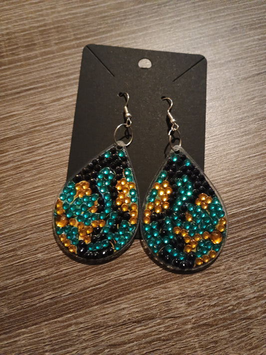 Diamond Art Earrings