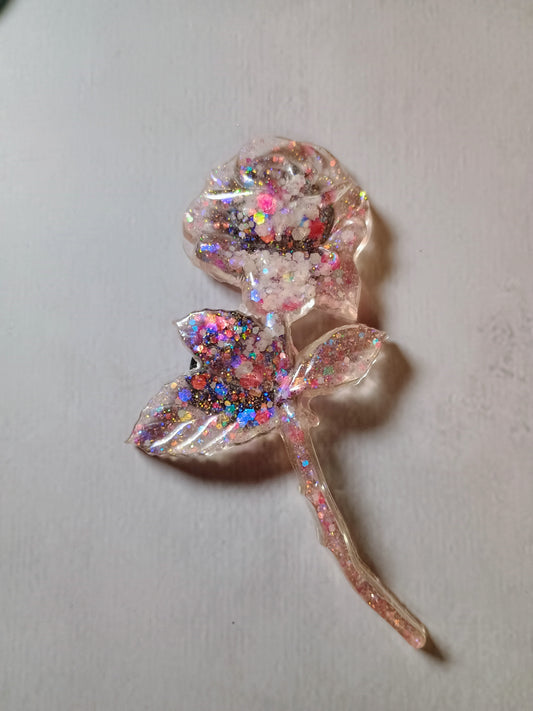 Resin Rose magnet