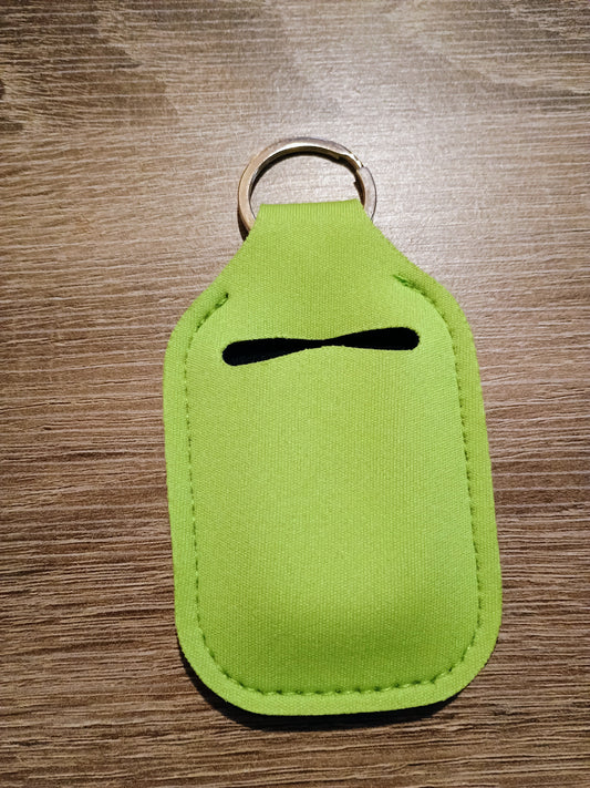 Hand Sanitizer Sleeve LIME GREEN