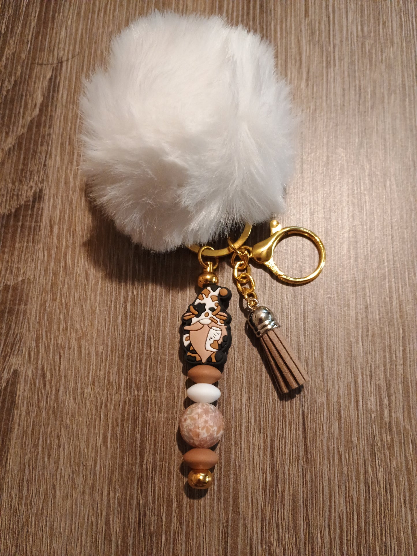 LRG Pom pom keychain