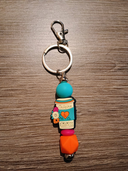 Focal Bead Keychain