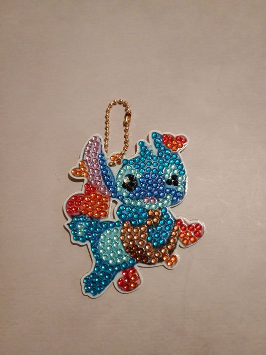 Diamond Art Keychain