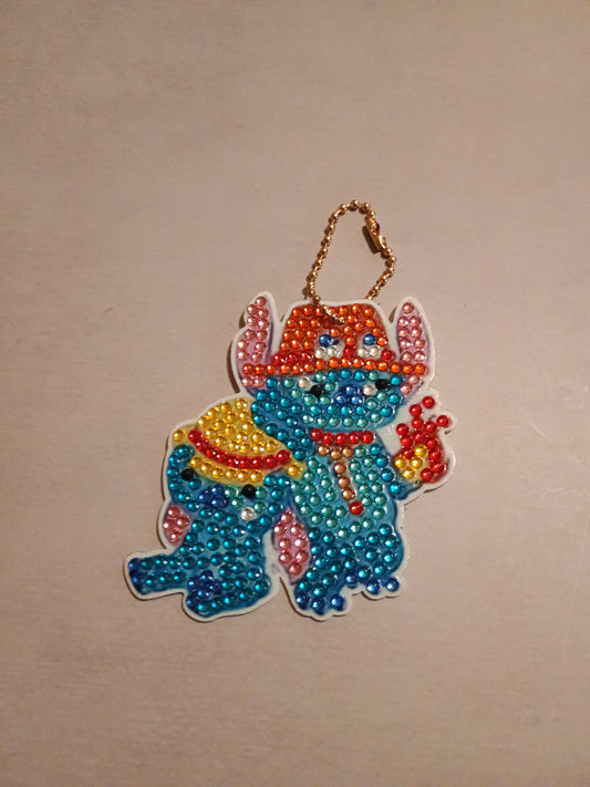 Diamond Art Keychain