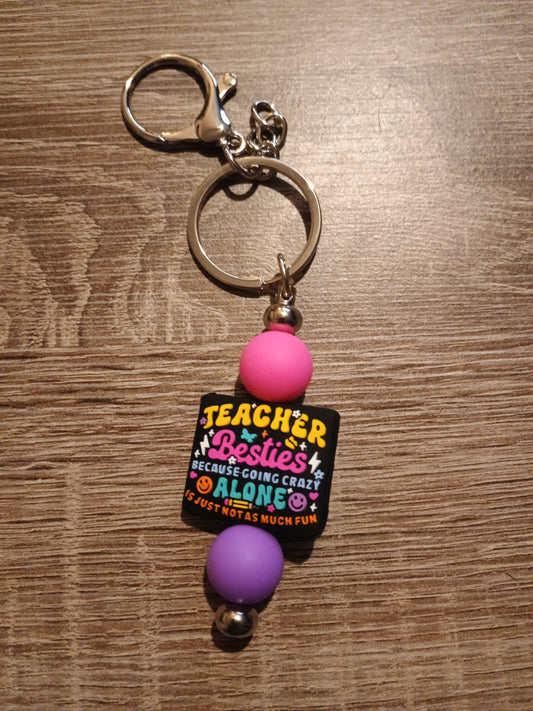 Focal Bead keychain
