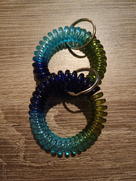 Wrist coil blue multi