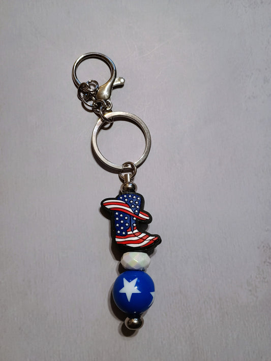 Focal Bead keychain