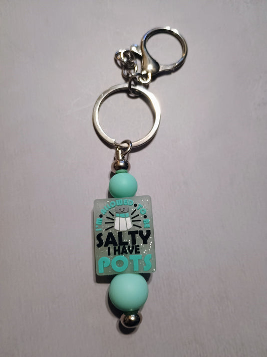Focal Bead keychain