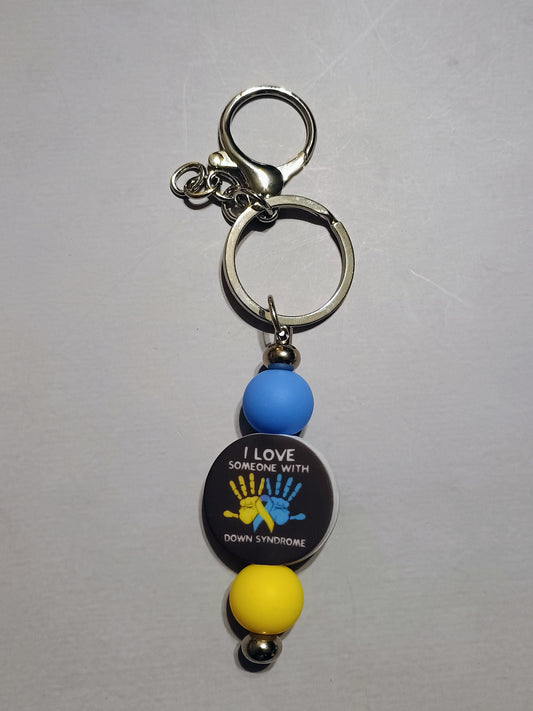 Focal Bead keychain
