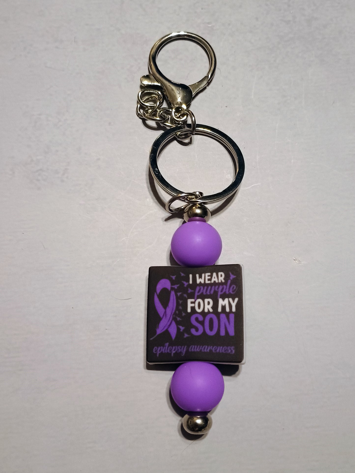 Focal Bead keychain