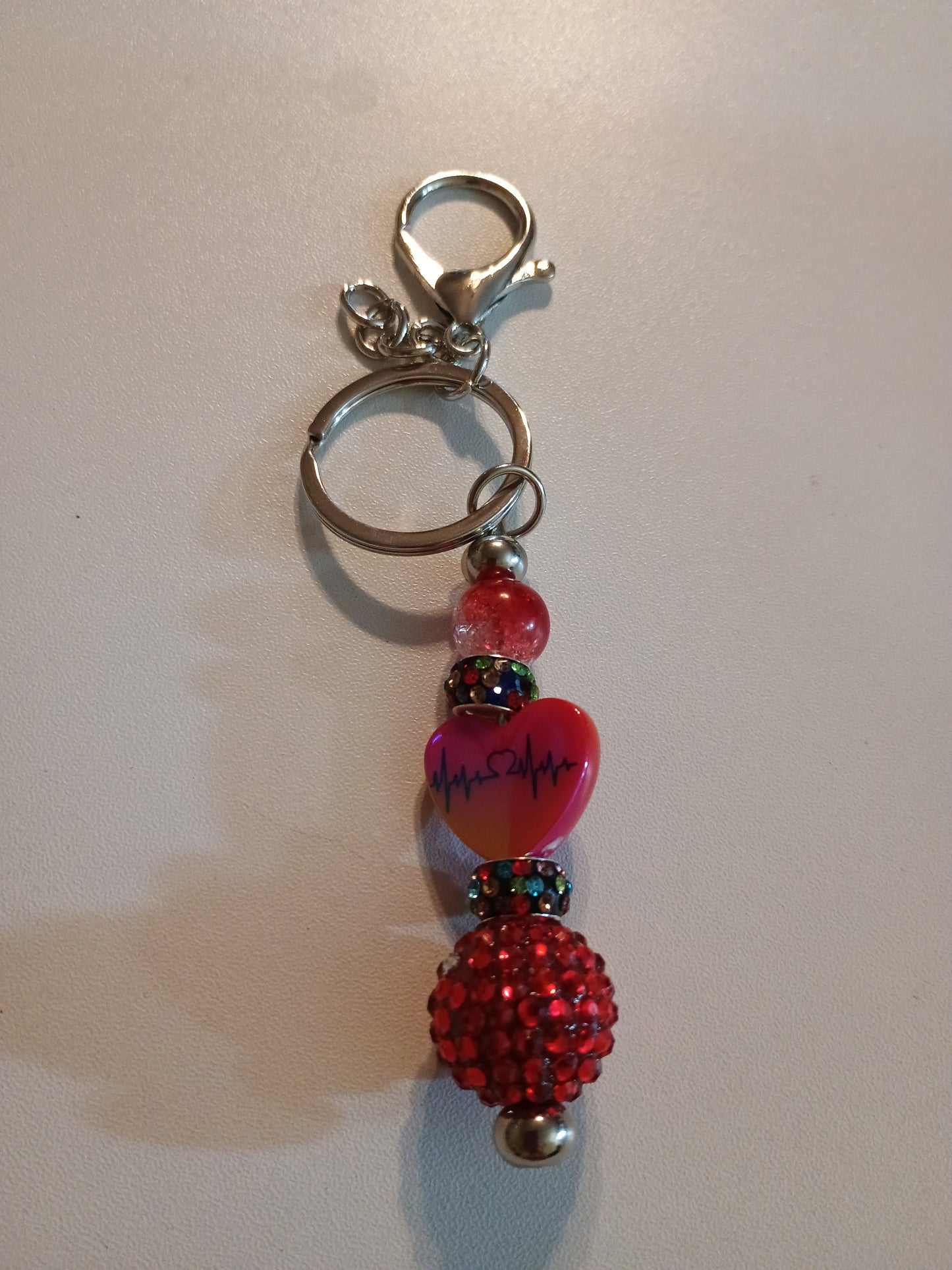 Beaded keychain