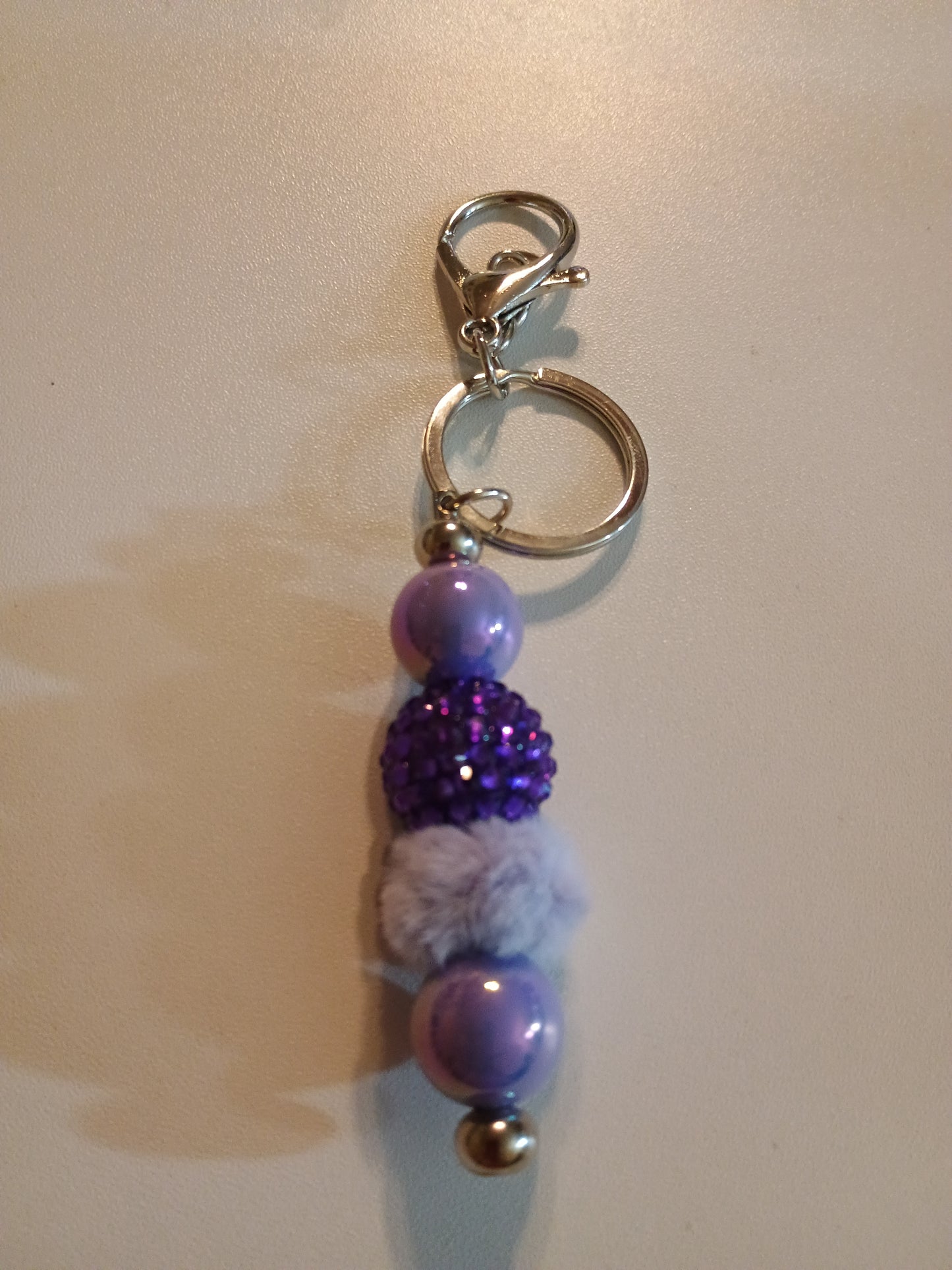 Beaded keychain