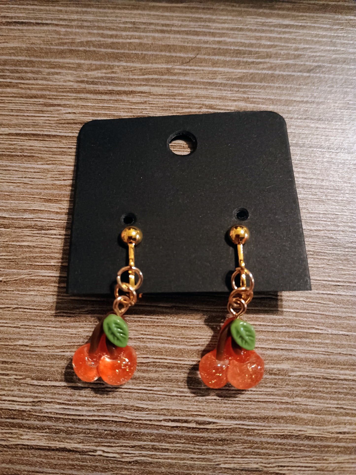 Dangle clip on earrings