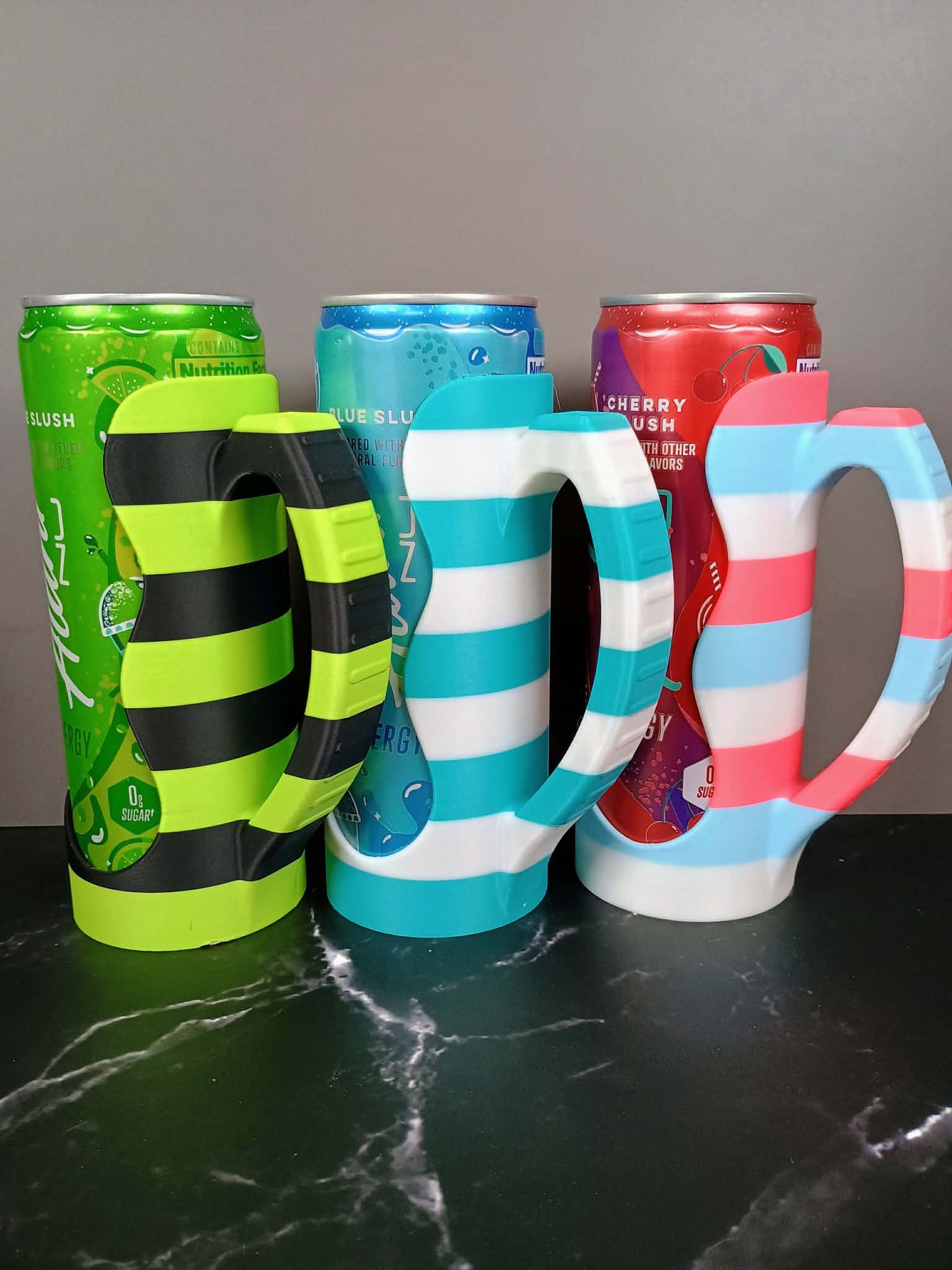 Slim can drink holders