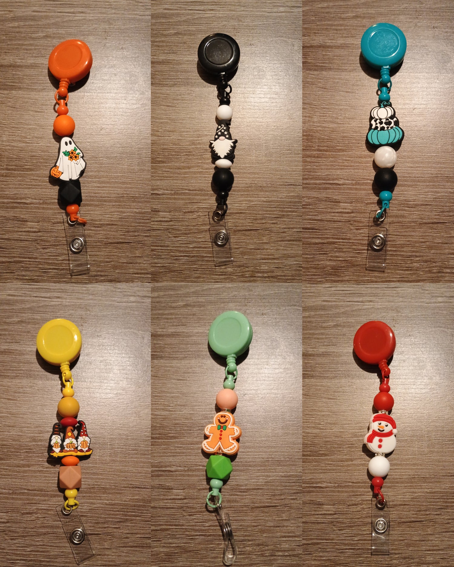 Retractable Name Badge clip's