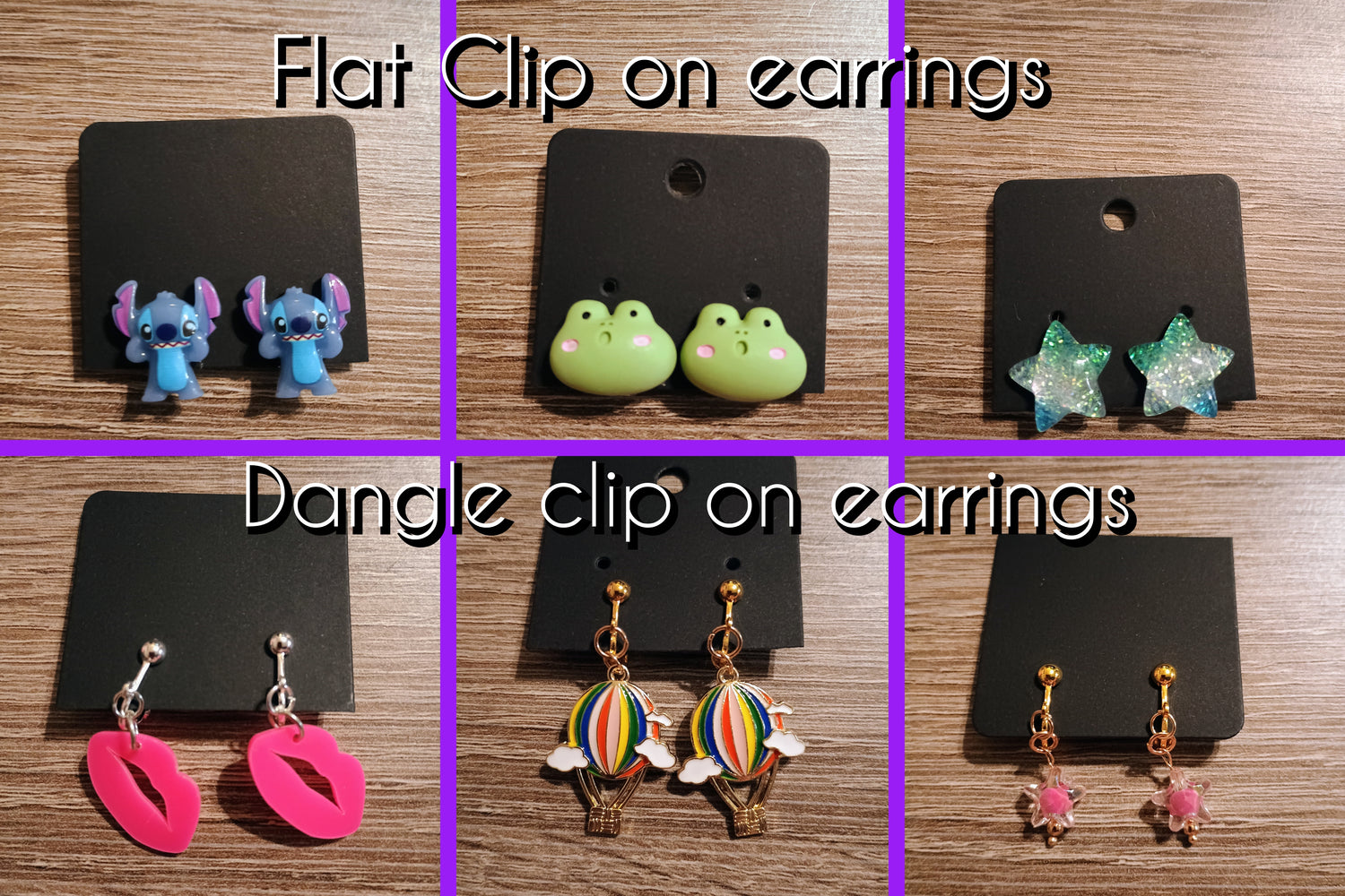 Clip on Earrings