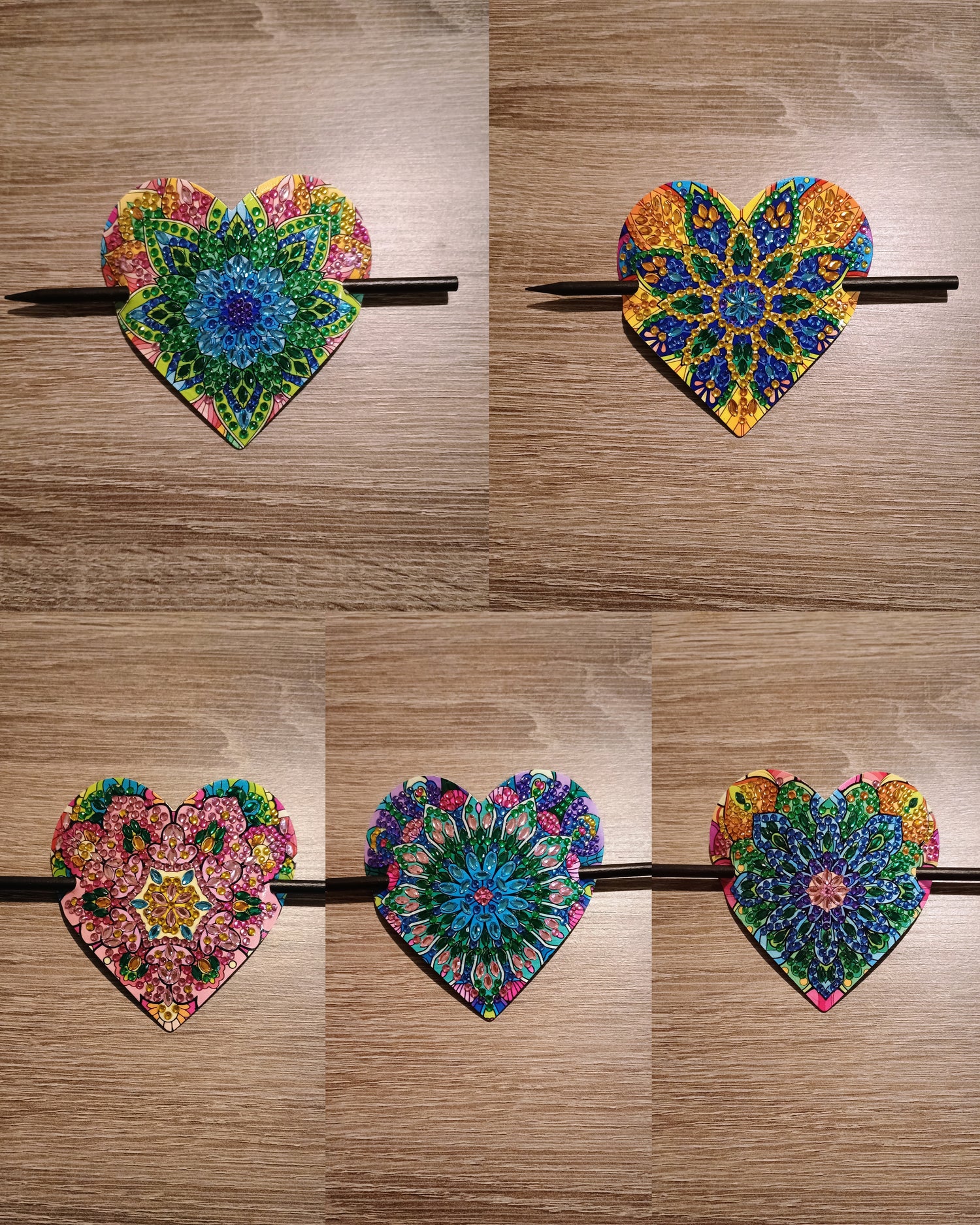 Diamond Art Hair pins